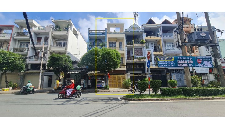 HIẾM-Cho thuê nhà mặt tiền Hòa Bình 72m2, 3Lầu+ST-SÁT CHỢ